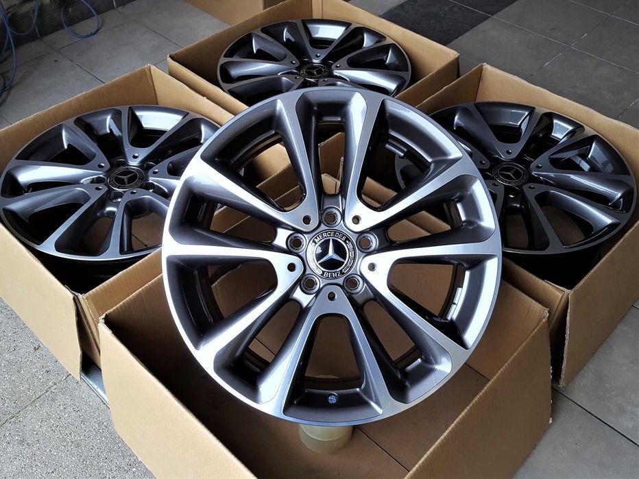 Alufelgi 18 5x112 Mercedes dwie szerokości C E S V CLK ML Vito 879#