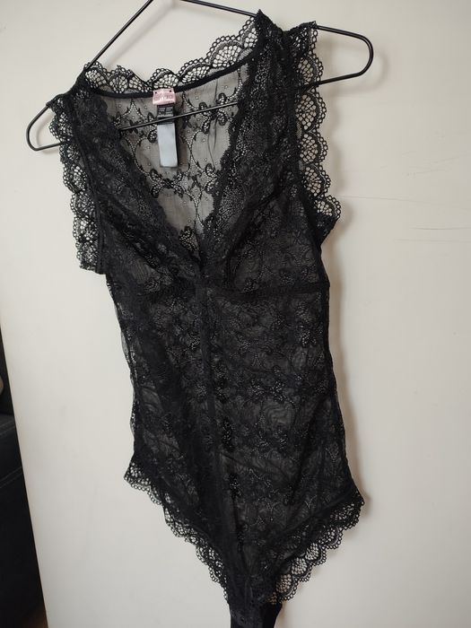 Body koronkowe czarne rozm. 36/38