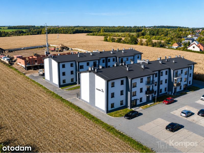 Na sprzedaż 2-pokojowe nowe mieszkanie - Wieruszów