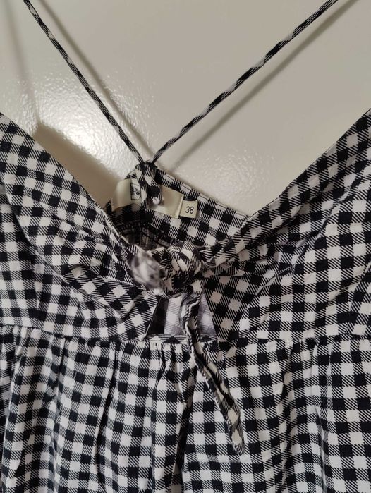 Vestido xadrez laço na frente - Pool, 38