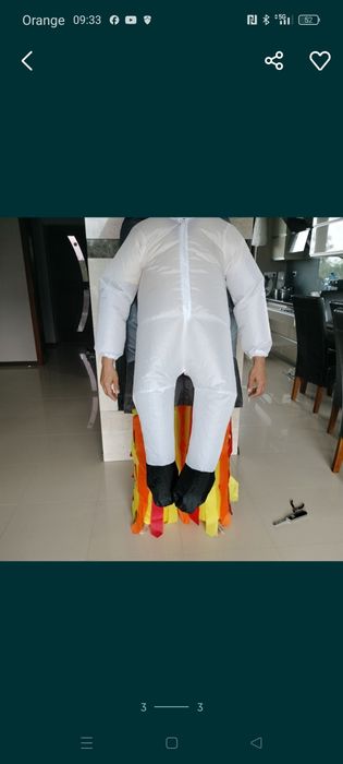 Strój rakieta dla dorosłej osoby