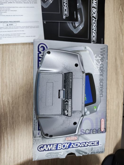 Game Boy advance edição limitada silver Nintendo