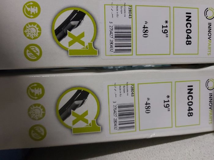 Escovas Limpa Pára Brisas InnovParts INC048