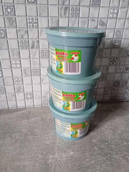 Zestaw 3x pasta do mycia rąk piaskowa nowa