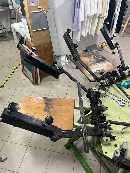 Carrossel serigrafia de 6 cores