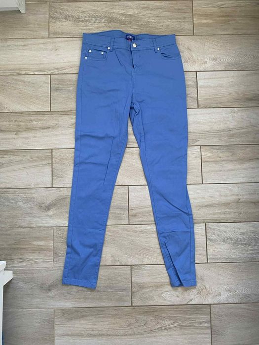 Spodnie jeansowe damskie niebieskie