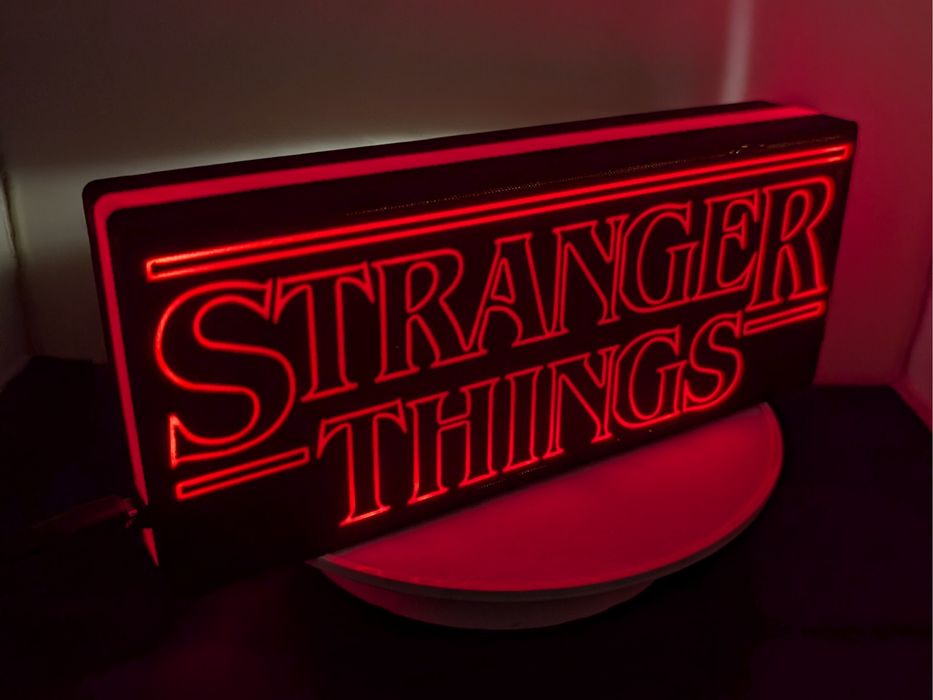 Lightbox logo Stranger Things