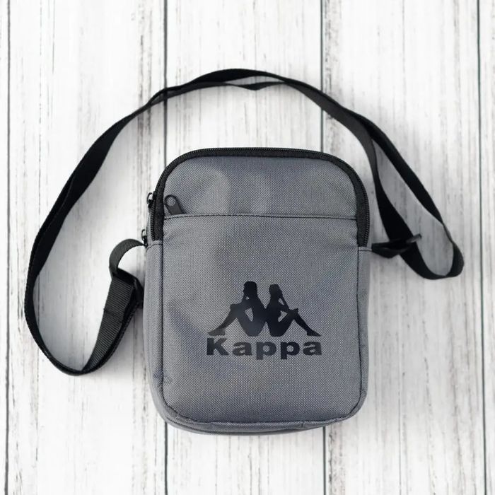 Барсетка kappa (сіра)