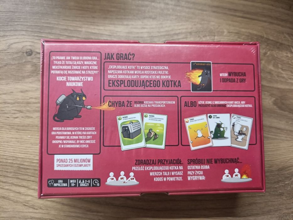 Eksplodujące kotki wersja 18+