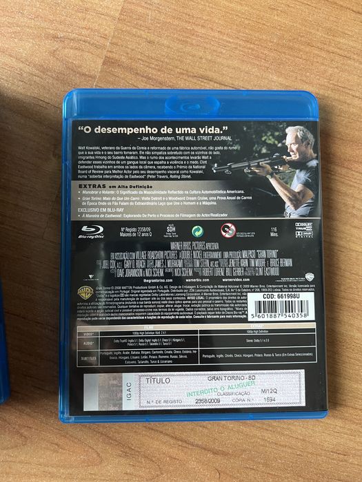 Gran Torino Blu-ray com legendas Português