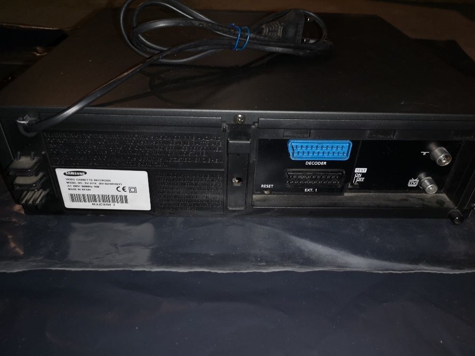 Leitor de VHS cassetes Samsung