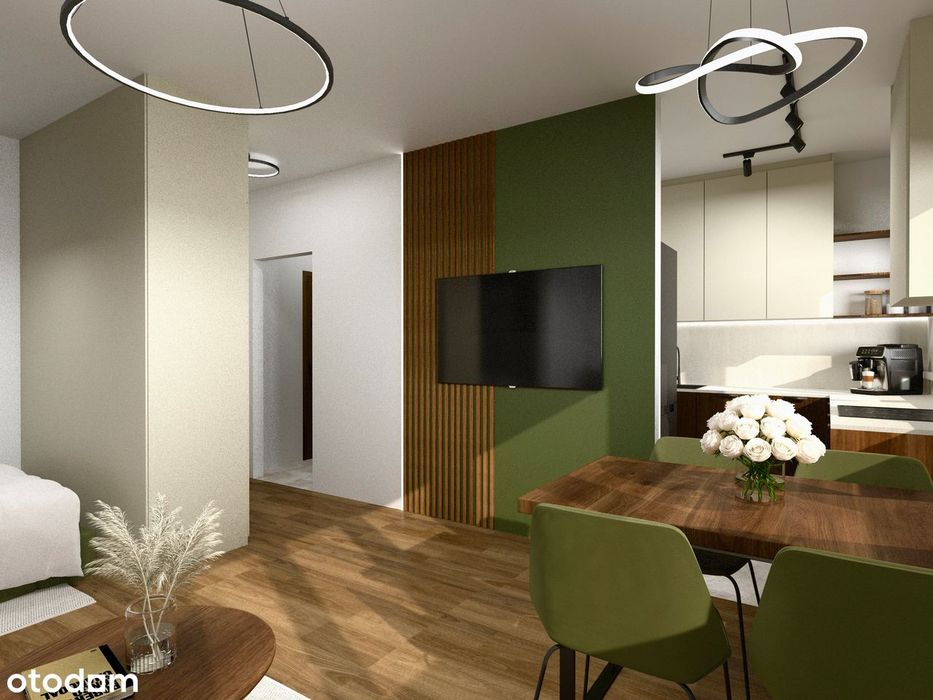 Stylowa Kawalerka przy Stawach | Remont | Meble + AGD