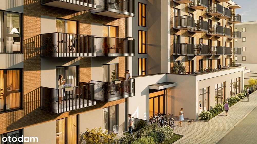 Kawalerka 26,44 m² z ogródkiem 15 m², parter | Natura Park B01
