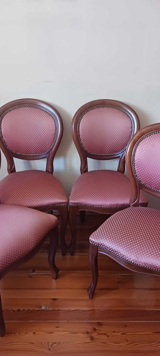 Meble antyczne, krzesła w stylu ludwikowskim. Transport do 100 km