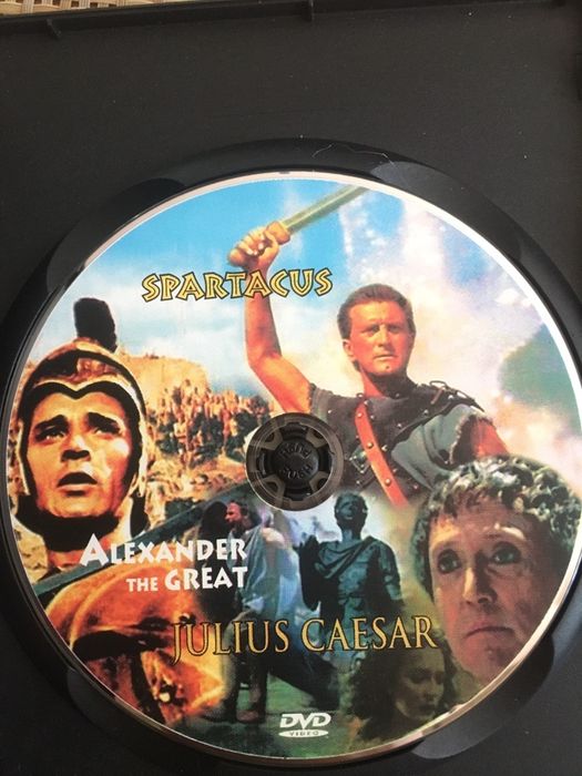 Юлий Цезарь Александр Великий Спартак dvd