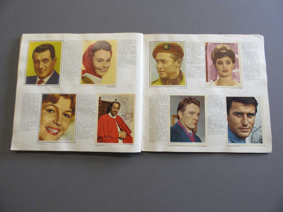 Caderneta Artistas de Cinema Completa