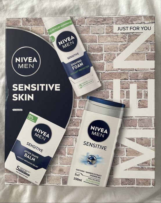 Zestaw Nivea Men sensitive skin