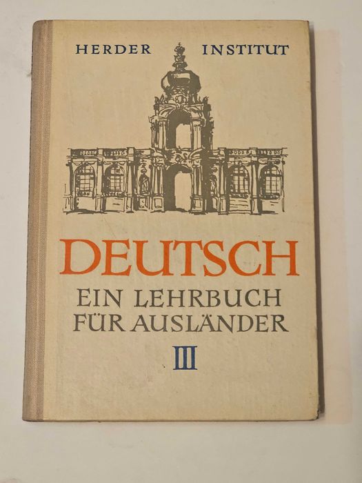 Deutsch ein lehrbuch fur auslander III - książka do nauki języka niemieckiego