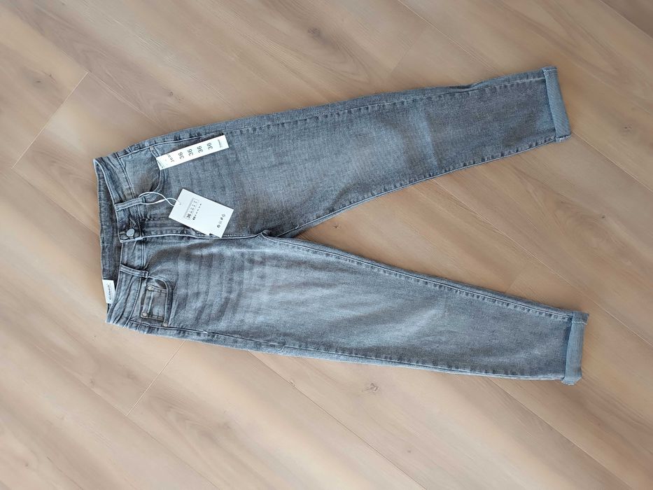 Mom fit nowe spodnie dżinsowe rozmiar S
