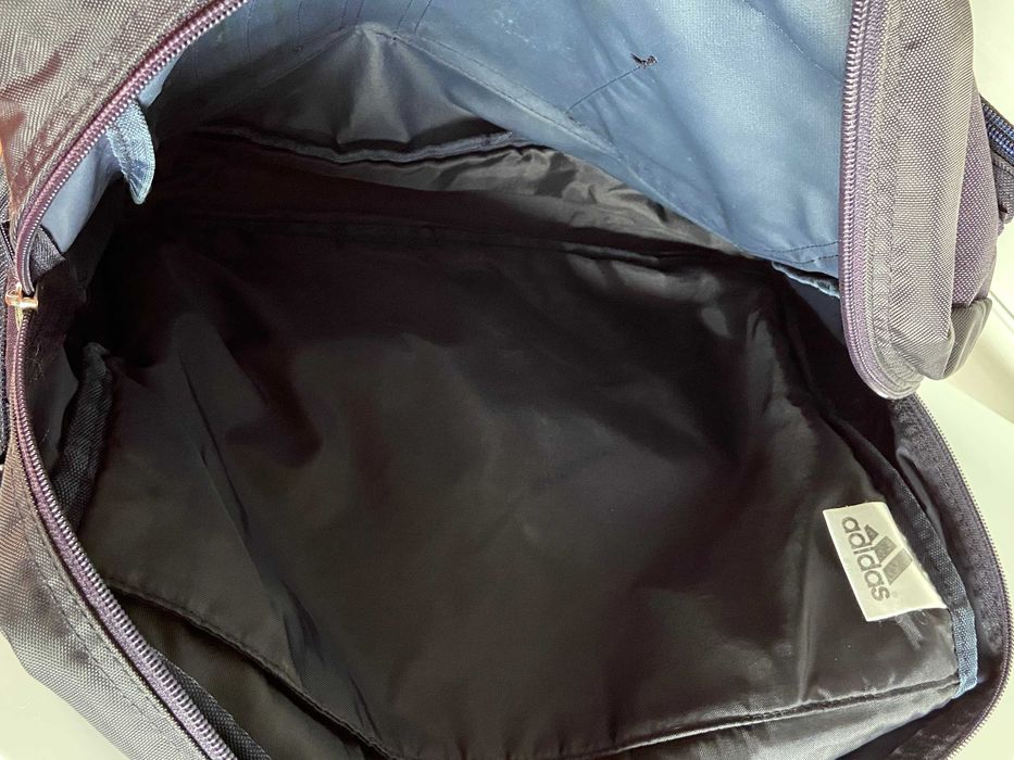 Mala tiracolo azul escura Adidas