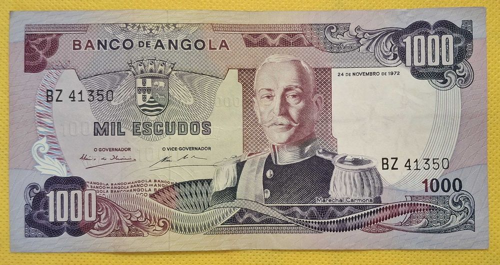Angola - 1000 escudos 1972 (MBC)