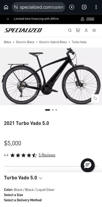 Велосипед SPECIALIZED ‼️  Turbo Vado 28"