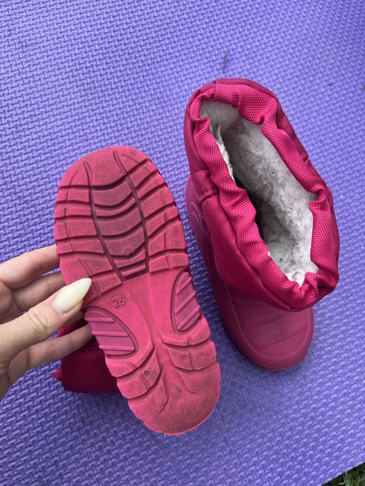 Чобітки, чоботи ( теплі) р26