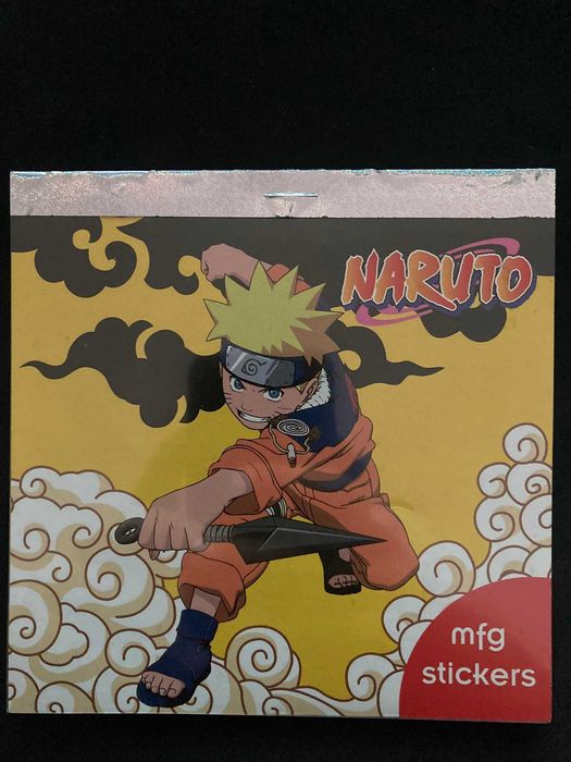 Naruto calendário e livro de autocolantes