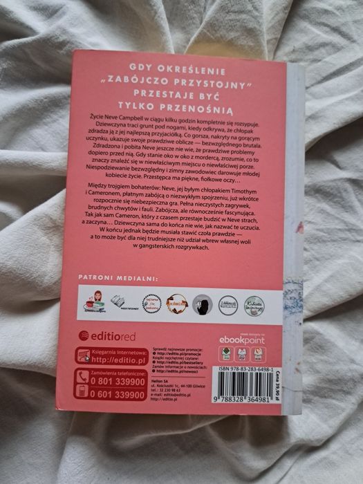 Książka Zabójcza Gra Caroline Angel