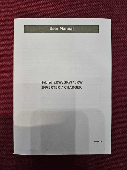 Inversor/Carregador híbrido 10KW 48V 450VOC WIFI
