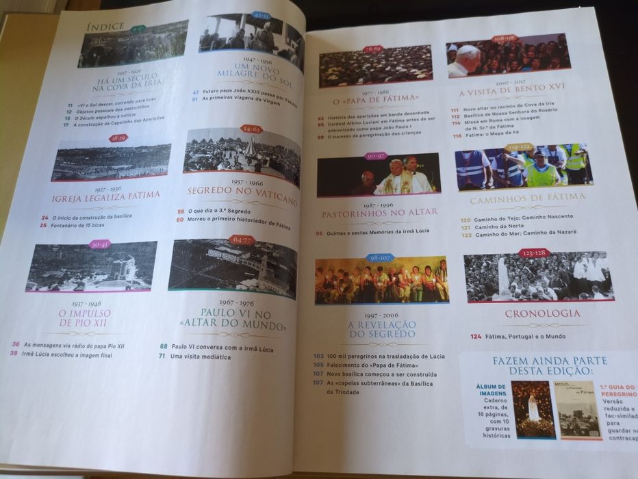 Fátima Livro de Ouro Centenário das Aparições de Fátima