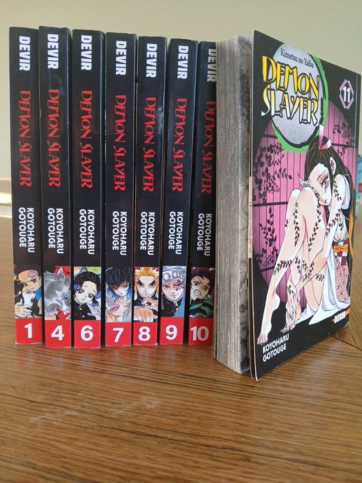 Mangas demon slayer ( 1 ao 11)- 7€ cada
