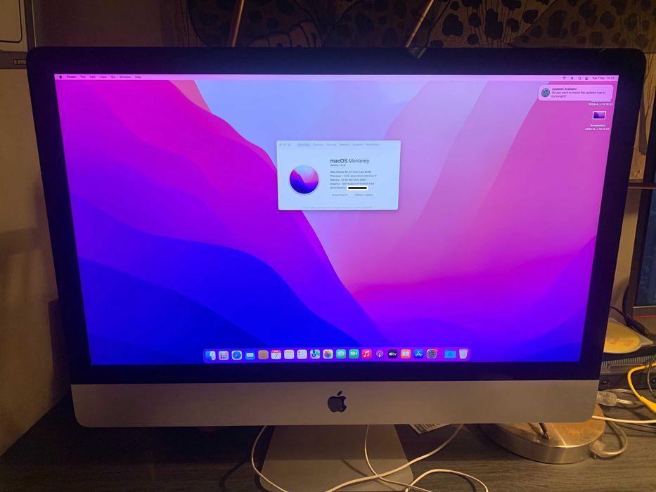 iMac Retina 5K de 27” com  Rato e Teclado