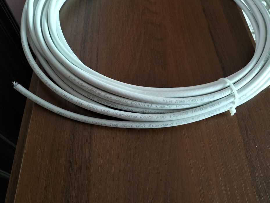 Кабель STEP4NET UTP Category 5е  / кабель коаксіальний RG 6 мідь