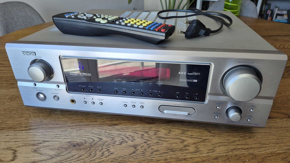 Amplificador 7.1 Denon AVR-1905 c/ comando original