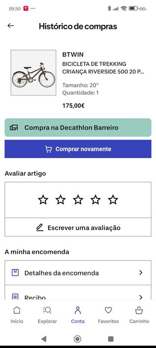 Bicicleta criança roda 20