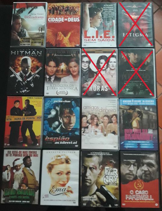 DVD's - Vários - como novos