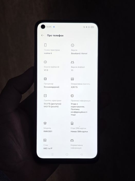 Realme 6 nfc в дуже хорошому стані
