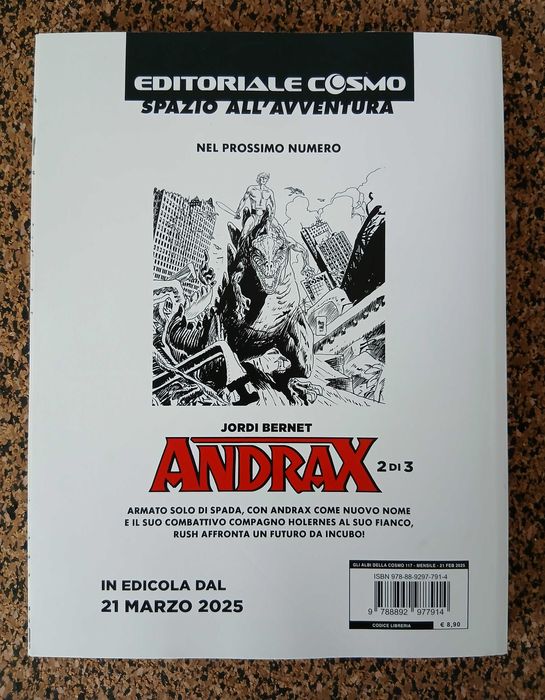 BD - ANDRAX vol. 1 (Jordi Bernet)