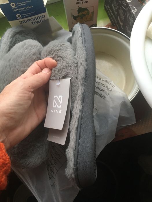 Тапочки теплі жіночі 43