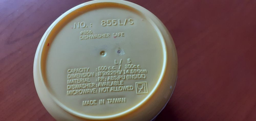 Caixa termica para comida de bebê