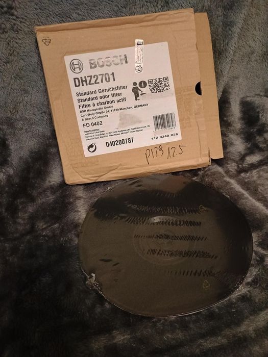 Filtr węglowy Bosch DHZ2701
