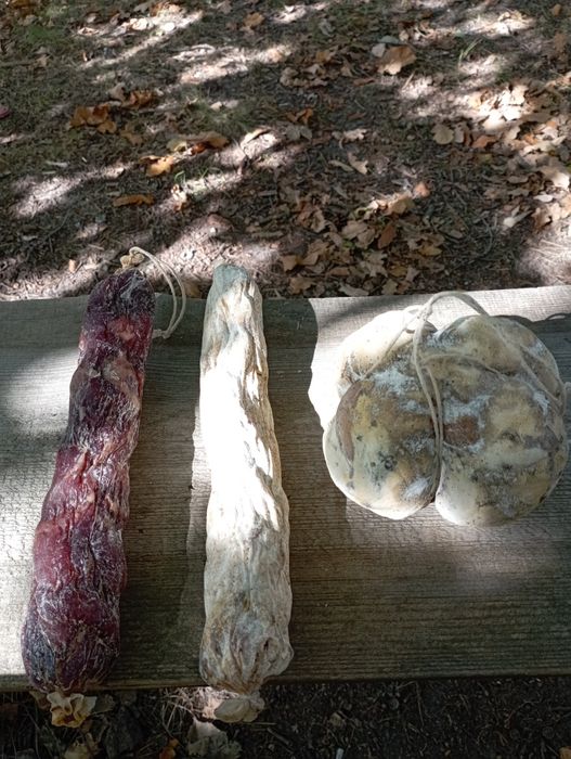 Мацик поліський домашній, каврук, сиров'ялене м'ясо