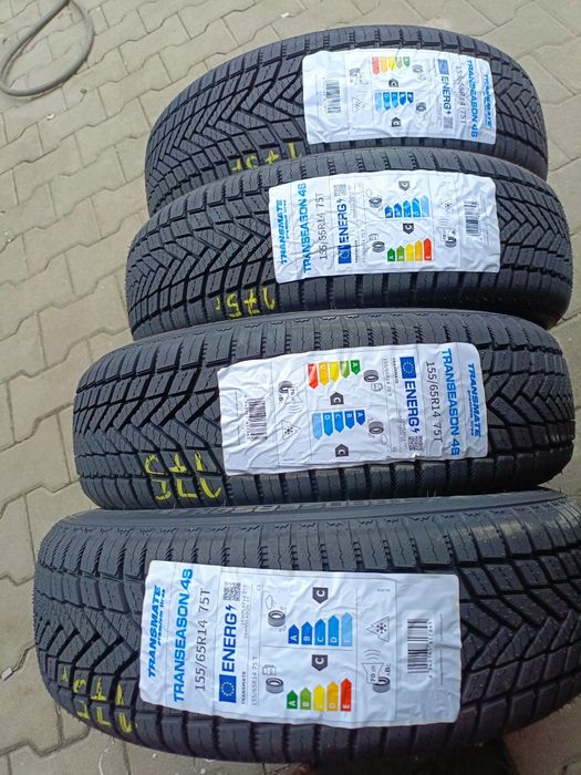 Nowe opony całoroczne wielosezonowe 155/65/14 Transmate