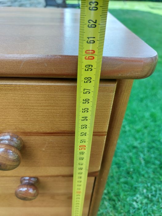 Szafka na buty z szufladą drewniana