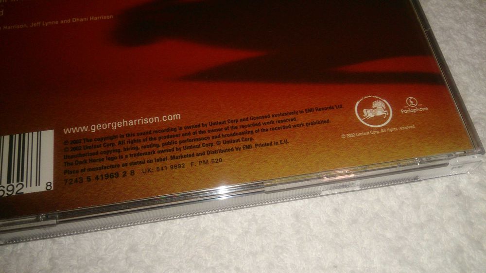 george harrison (brainwashed) ex-beatles / música/cd