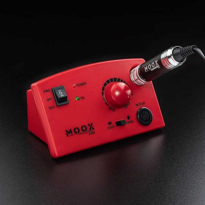 Фрезер для манікюру і педикюру MOOX X104 45 000 об / хв 65W Червоний