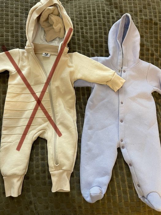 Ромпери на флісі 68-74 розмір