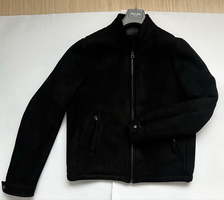 Дубленка Prada 52р мужская оригинал !
