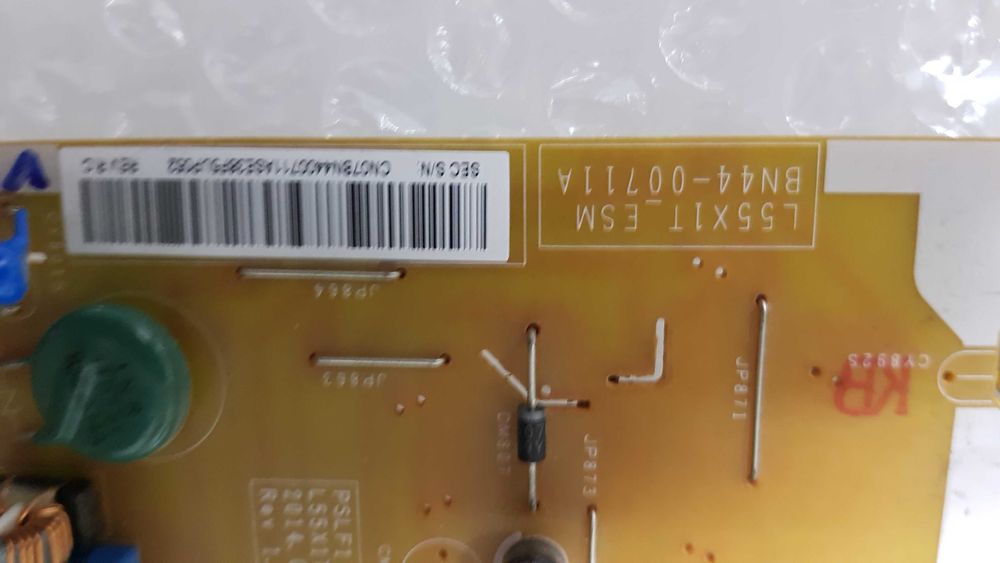Samsung TV ZASILACZ płyta zasilająca